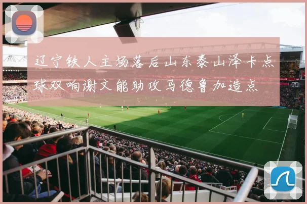 辽宁铁人主场落后山东泰山泽卡点球双响谢文能助攻马德鲁加造点
